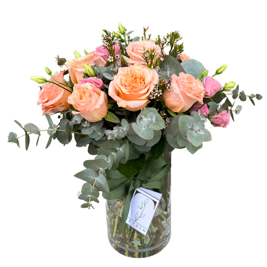 Peachy Rose Radiance - Petalo - Flower Delivery Melbourne 