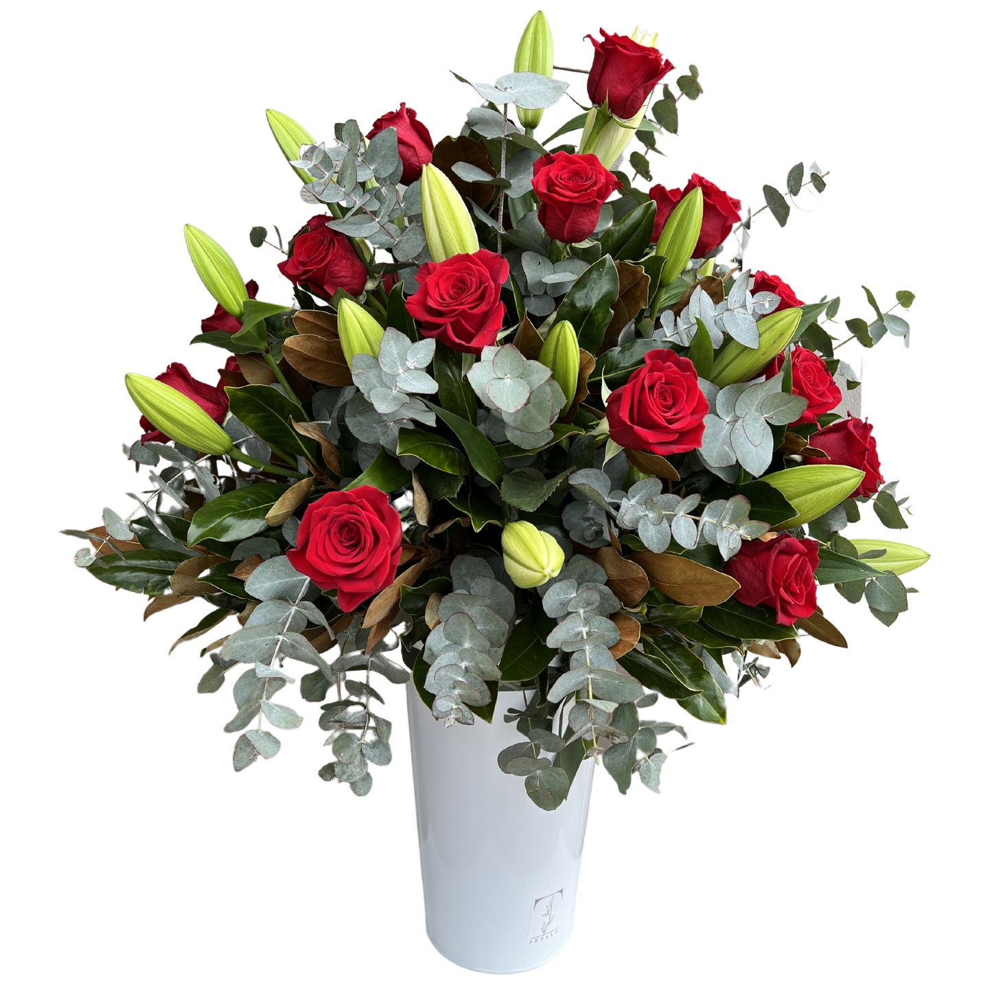 Red Royal Romance Roses - Petalo - Flower Delivery Melbourne 