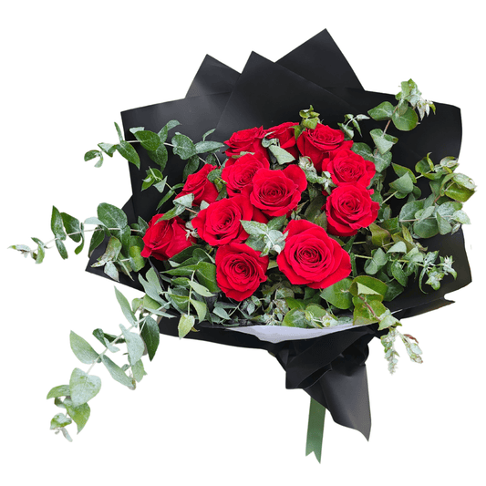 Deluxe Red Roses Bouquet - Petalo - Flower Delivery Melbourne  