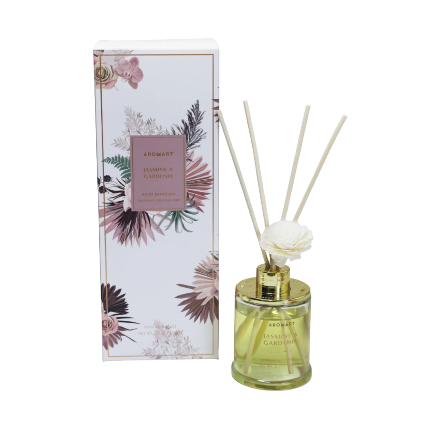 Jasmine & Gardenia Reed Diffuser 150ml - Petalo - Flower Delivery Melbourne 