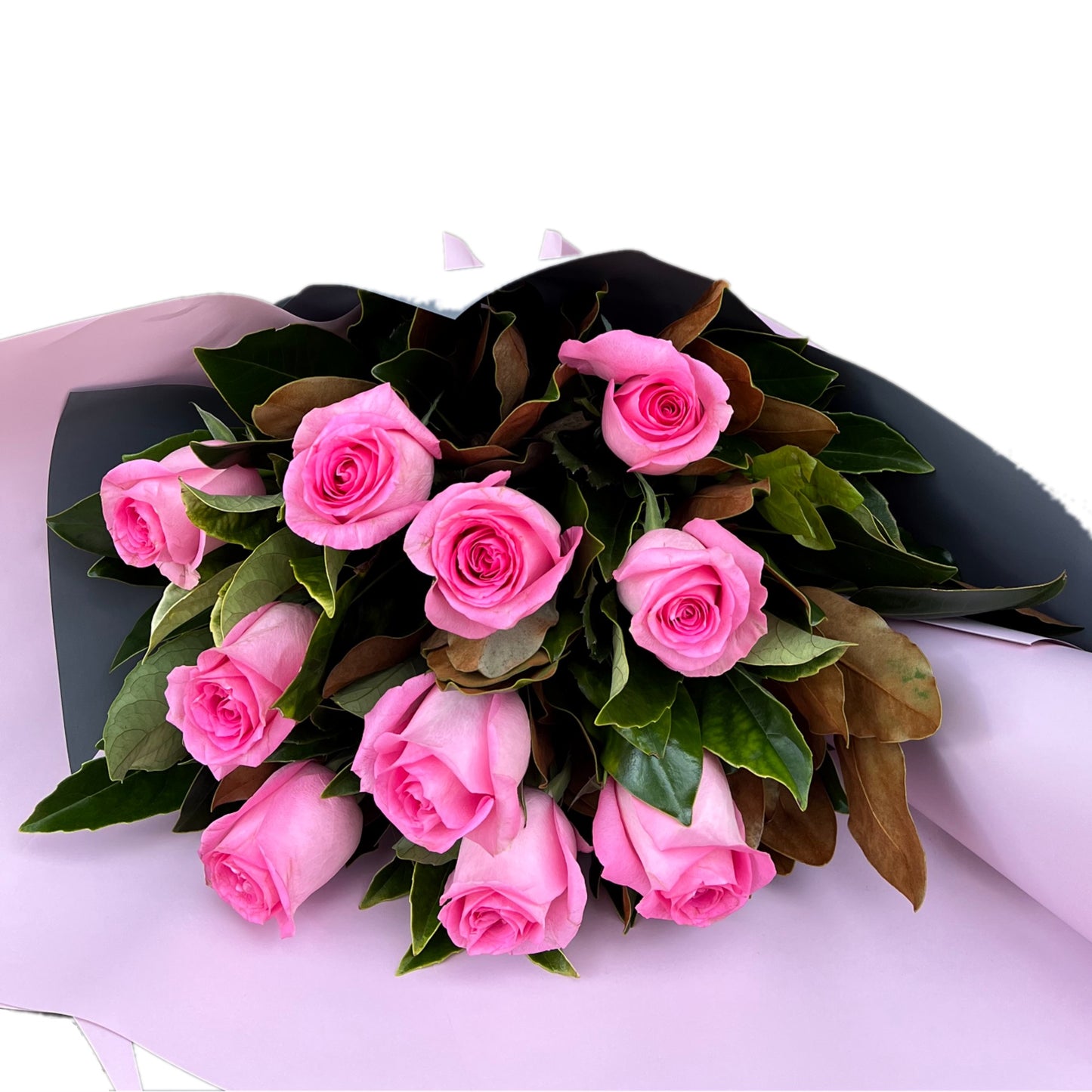 Pink Pastel Rose Bouquet - Petalo - Flower Delivery Melbourne 