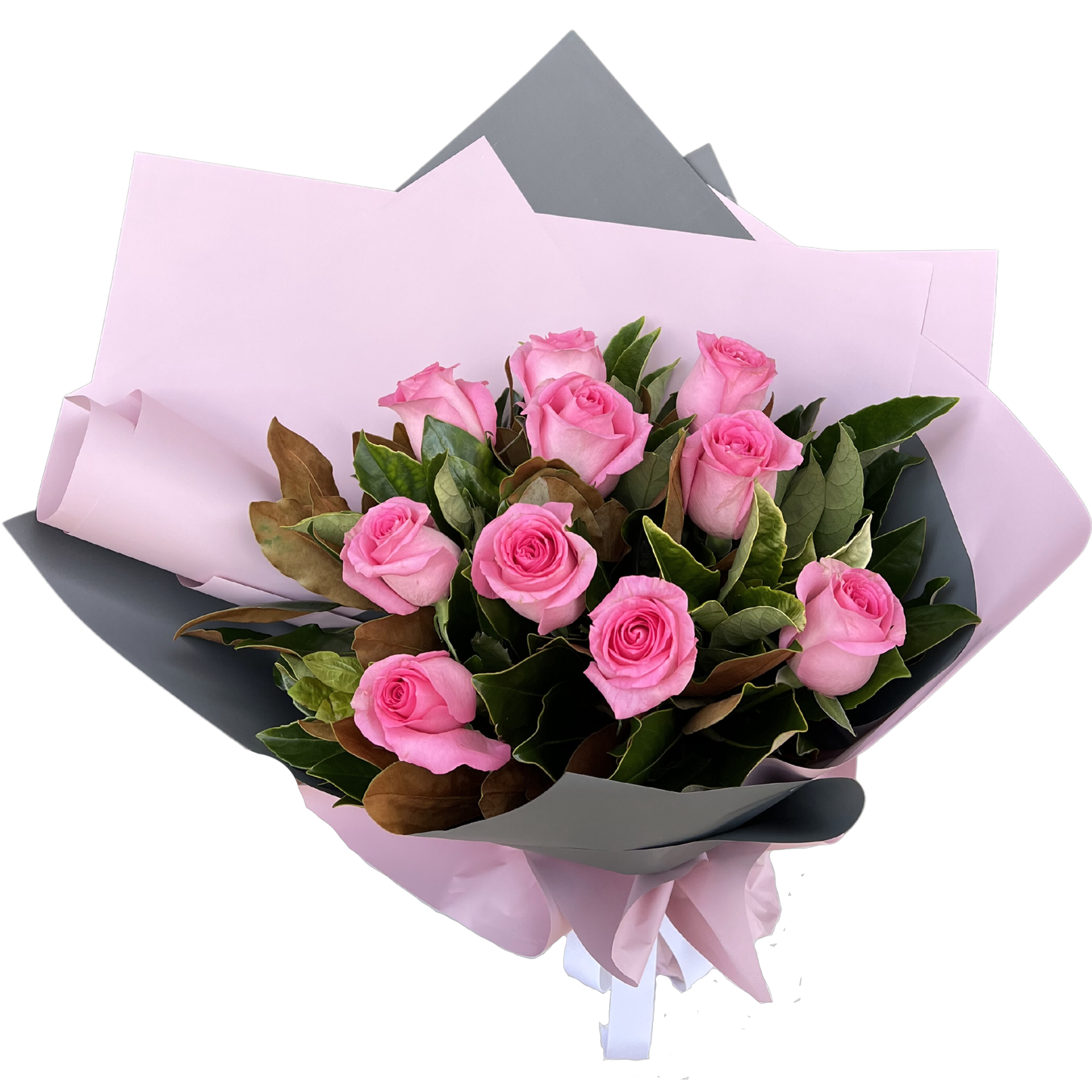 Pink Pastel Rose Bouquet - Petalo - Flower Delivery Melbourne 