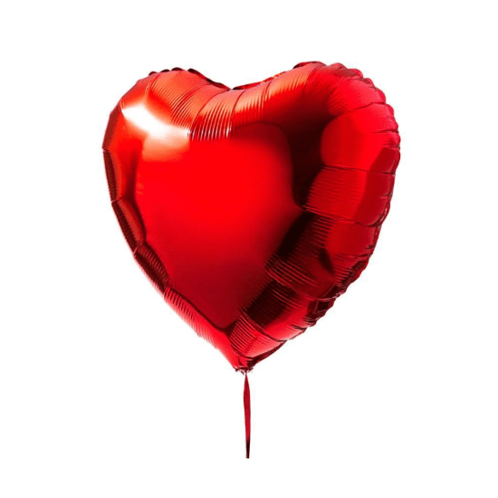 Heart Foil Balloon - Petalo - Flower Delivery Melbourne 