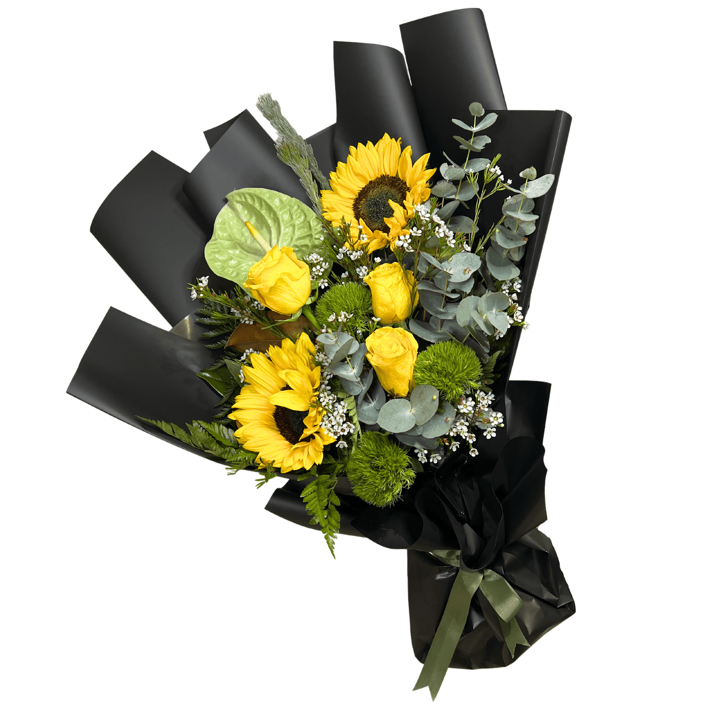 Golden Glow Harmony Bouquet - Petalo - Flower Delivery Melbourne 