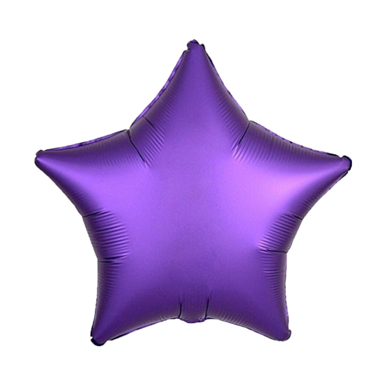 Purple Star Foil Balloon - Petalo - Flower Delivery Melbourne 