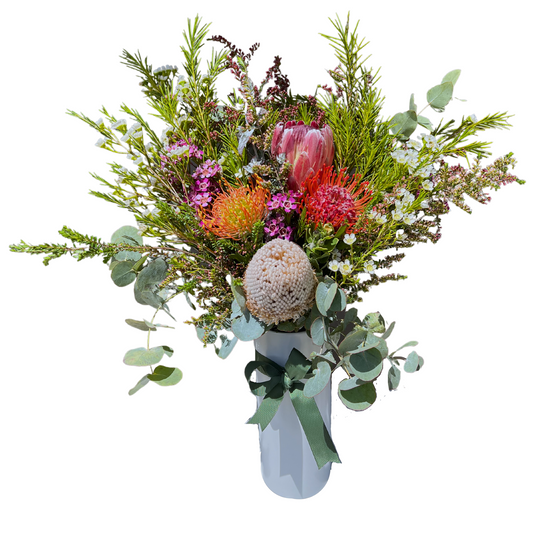 Native Flora Fusion Vase - Petalo - Flower Delivery Melbourne  