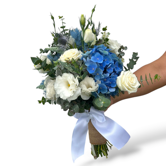 Bridal Bouquet - Blue Themed