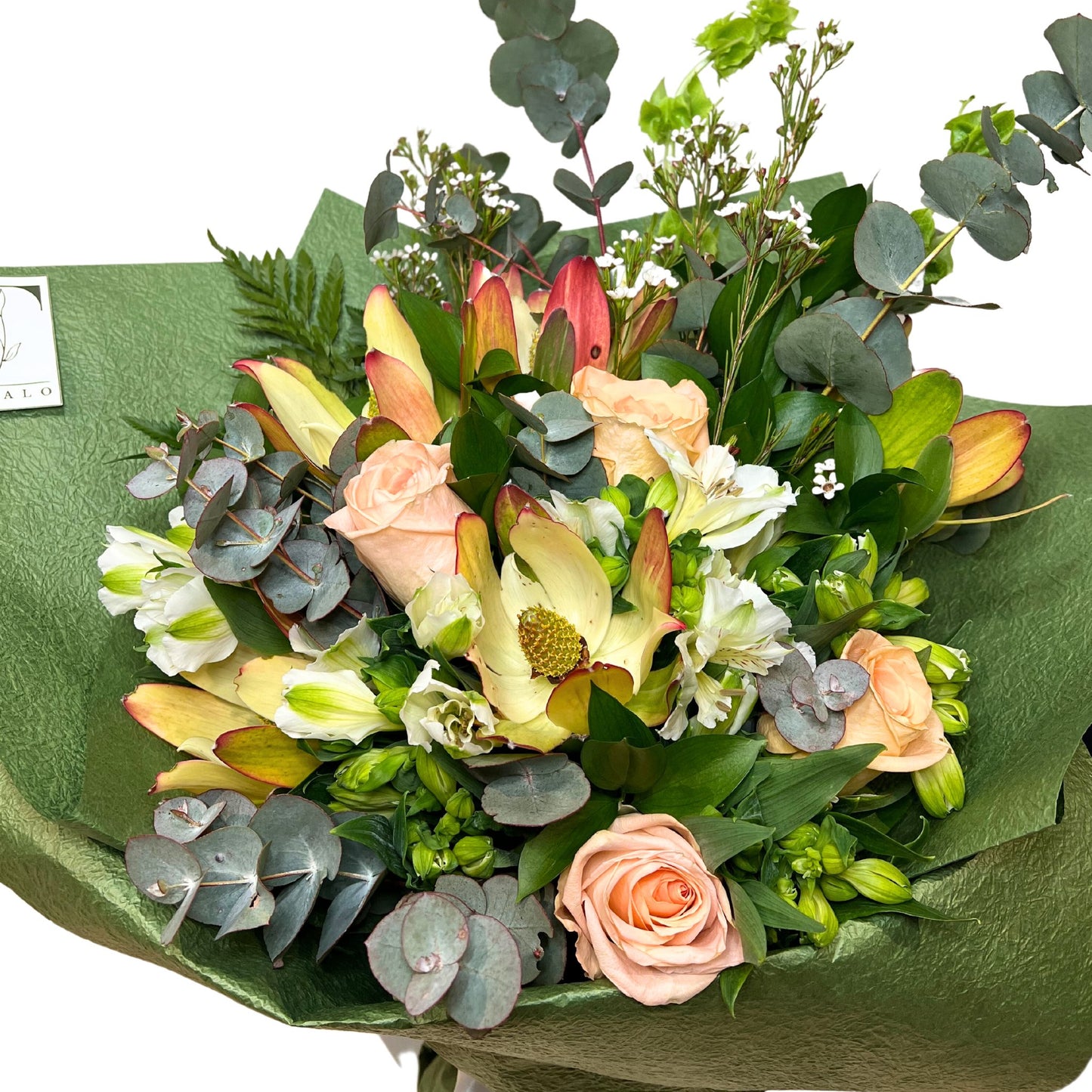 Peachy Wildflower Bunch - Petalo - Flower Delivery Melbourne 